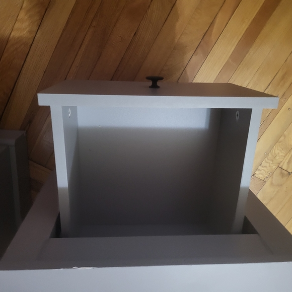 Two nightstand/ Color: Smokey - Picture 6 of 11